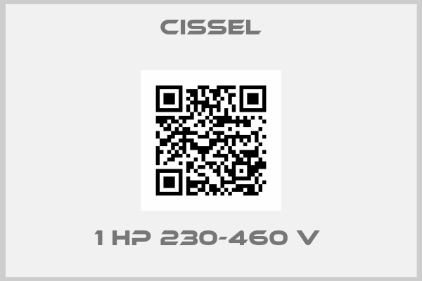 Cissel-1 HP 230-460 V 