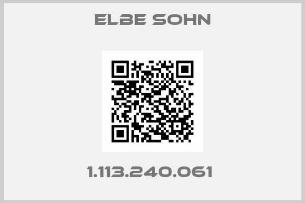 Elbe Sohn-1.113.240.061 