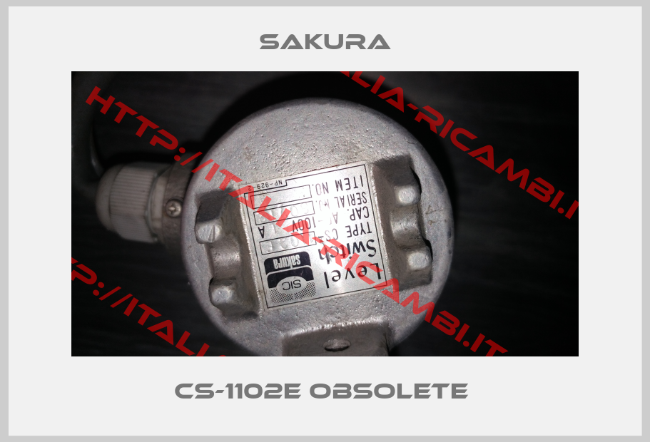 Sakura-CS-1102E obsolete 
