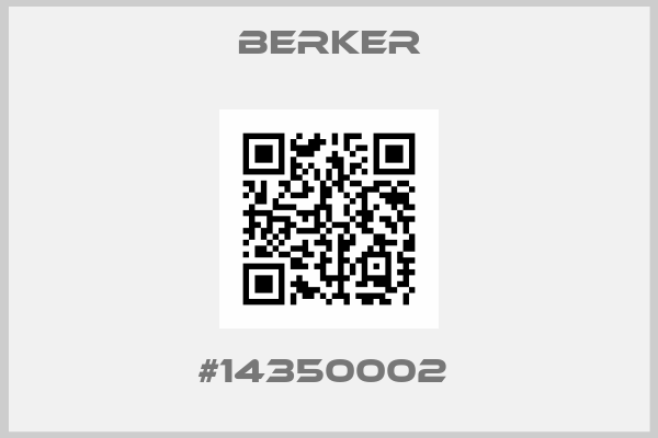 Berker-#14350002 