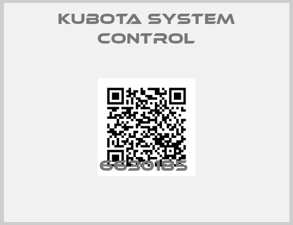 Kubota System Control-6630185 