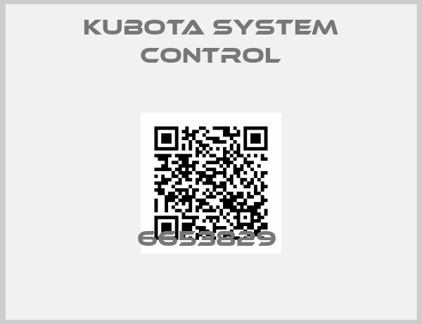 Kubota System Control-6653829 
