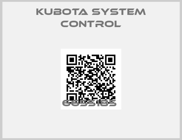 Kubota System Control-6655185 