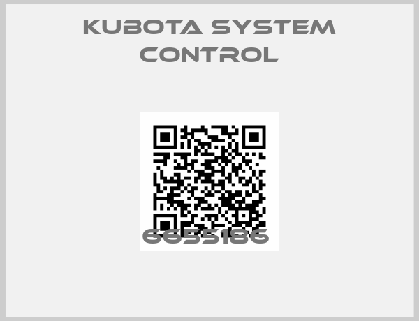Kubota System Control-6655186 