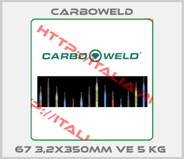 CARBOWELD-67 3,2X350MM VE 5 KG 