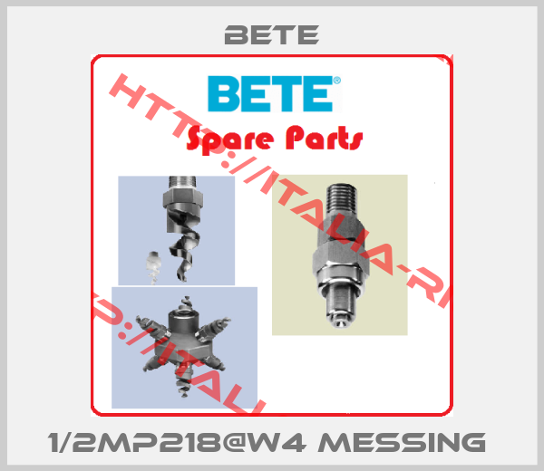 Bete-1/2MP218@W4 MESSING 