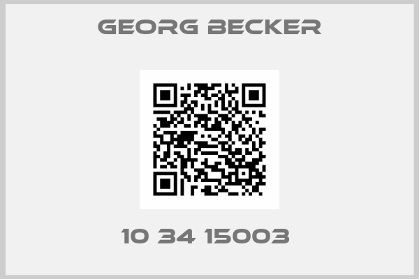 Georg Becker-10 34 15003 