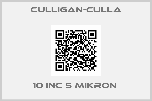 Culligan-Culla-10 INC 5 MIKRON 
