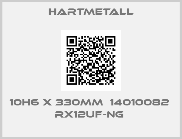 Hartmetall-10h6 x 330MM  14010082   RX12UF-NG 