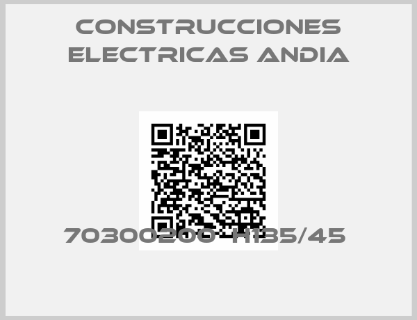 Construcciones Electricas Andia-70300200  H135/45 