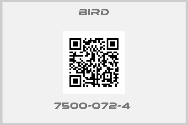 BIRD-7500-072-4 