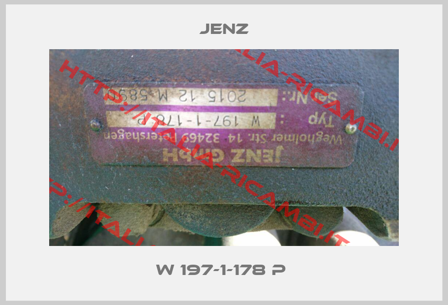 Jenz-W 197-1-178 P 