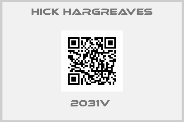 HICK HARGREAVES-2031V 