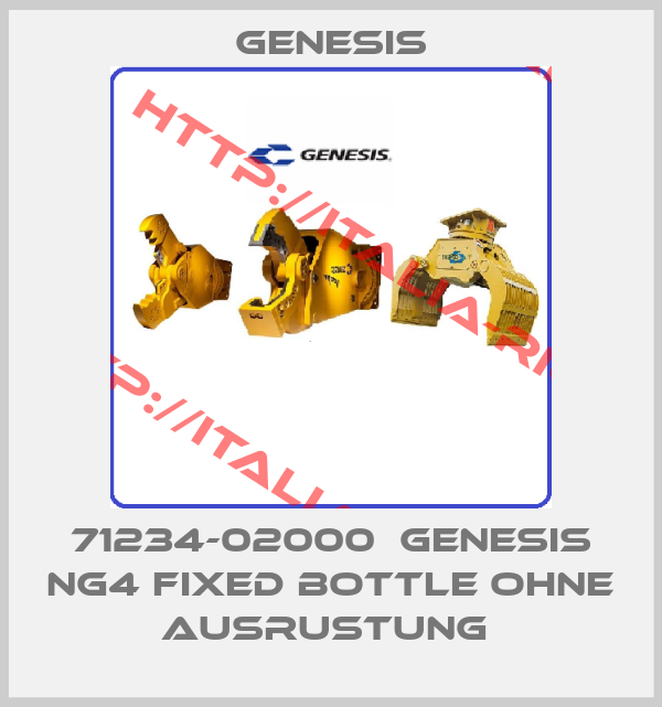 Genesis-71234-02000  GENESIS NG4 FIXED BOTTLE OHNE AUSRUSTUNG 