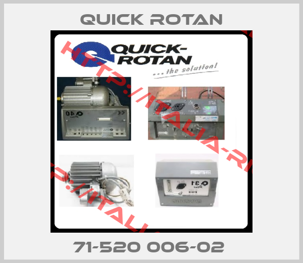 Quick Rotan-71-520 006-02 