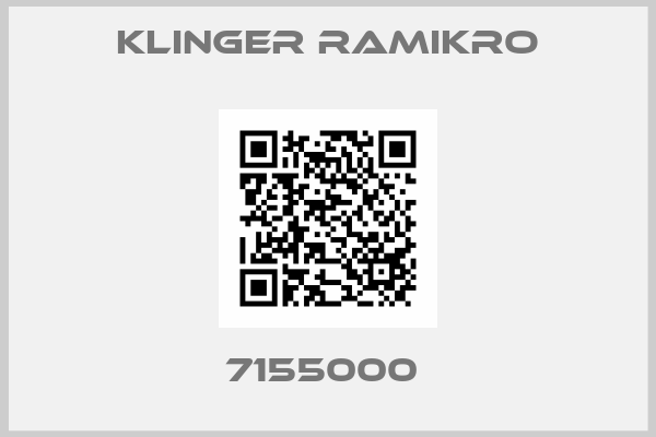 Klinger Ramikro-7155000 