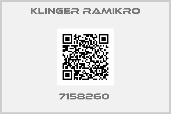 Klinger Ramikro-7158260 