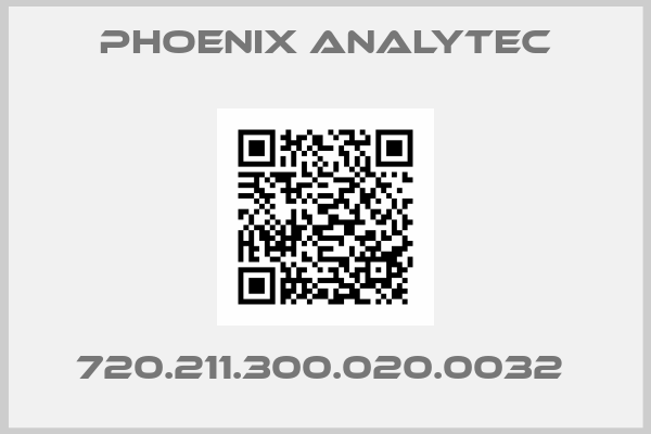 Phoenix Analytec-720.211.300.020.0032 