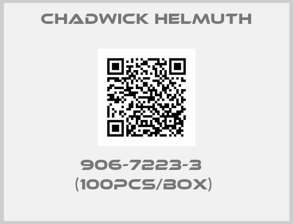 Chadwick Helmuth-906-7223-3   (100pcs/box) 