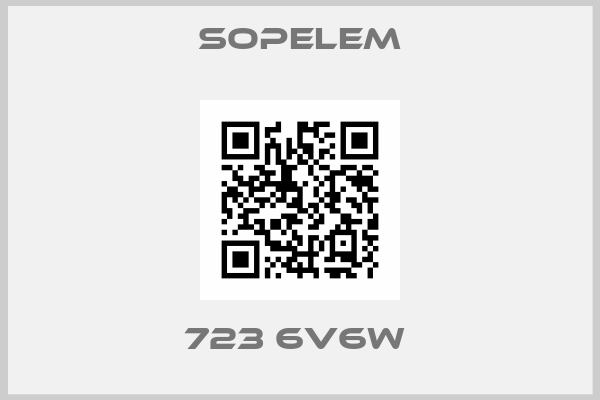 Sopelem-723 6V6W 