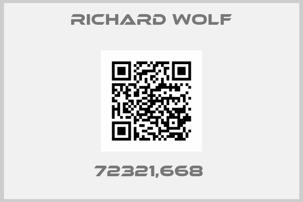 RICHARD WOLF-72321,668 