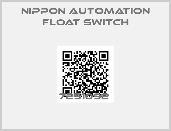 NIPPON AUTOMATION FLOAT SWITCH-7251092 