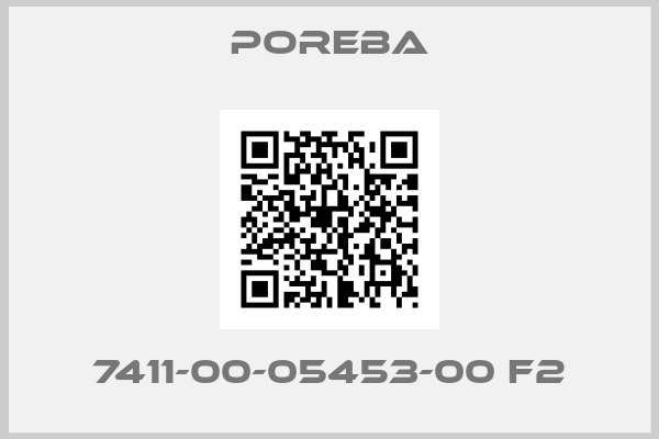 POREBA-7411-00-05453-00 F2