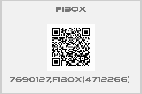 Fibox-7690127,FIBOX(4712266) 