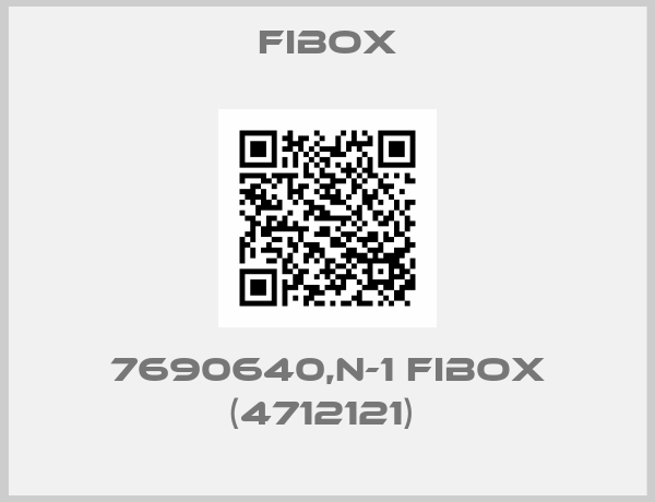 Fibox-7690640,N-1 FIBOX (4712121) 