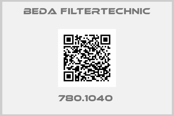 Beda Filtertechnic-780.1040 
