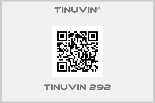 Tinuvin®-Tinuvin 292