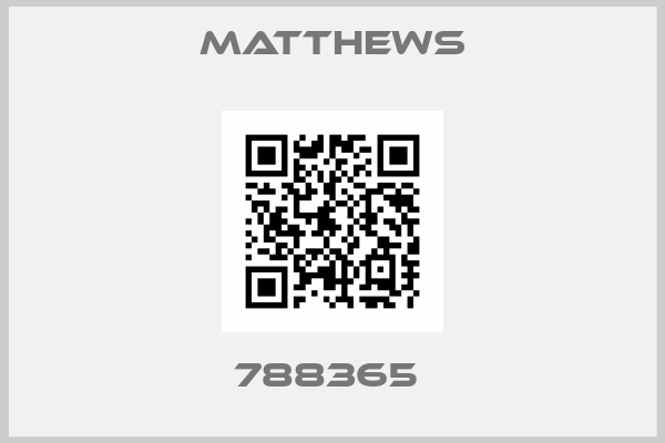 MATTHEWS-788365 