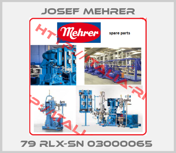 Josef Mehrer-79 RLX-SN 03000065 