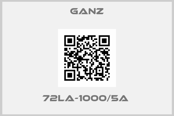 Ganz-72LA-1000/5A 