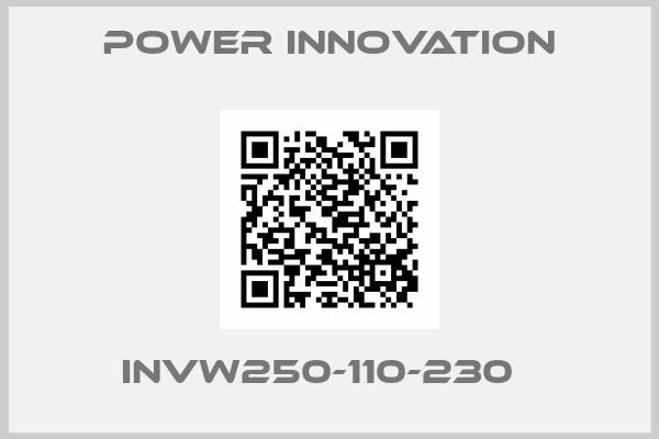 Power Innovation-INVW250-110-230  