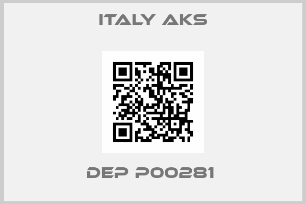 Italy AKS-DEP P00281 
