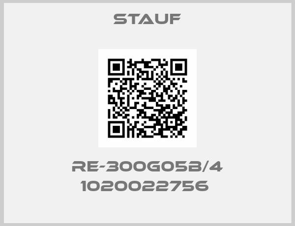 STAUF-RE-300G05B/4 1020022756 