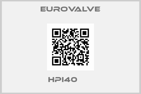 Eurovalve-HPI40      