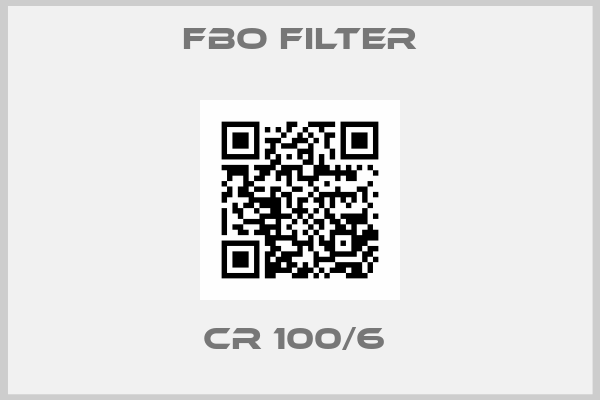 FBO Filter-CR 100/6 