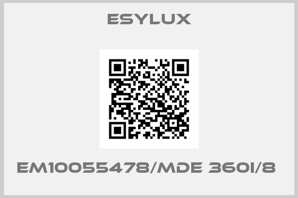 ESYLUX-EM10055478/MDE 360i/8 