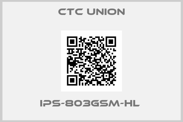 CTC Union-IPS-803GSM-HL 