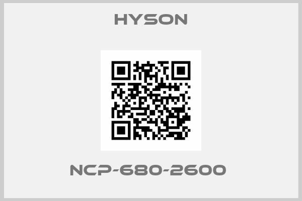 Hyson-NCP-680-2600 