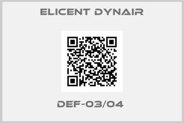 Elicent Dynair-DEF-03/04 
