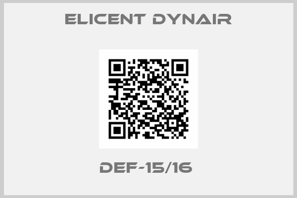 Elicent Dynair-DEF-15/16 