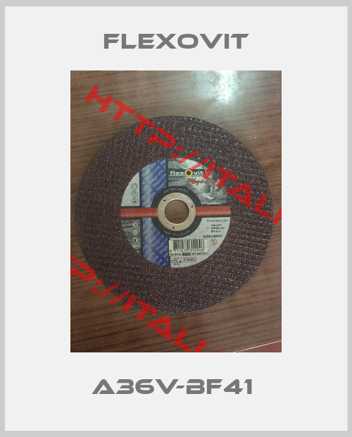 Flexovit-A36V-BF41 