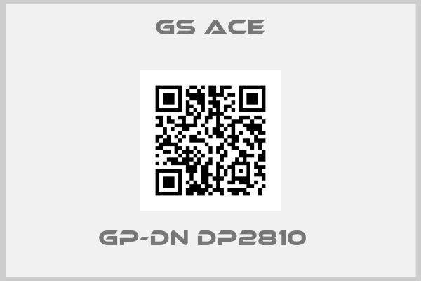 GS ACE-GP-DN DP2810  
