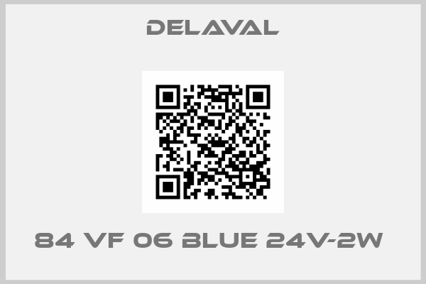 Delaval-84 VF 06 BLUE 24V-2W 