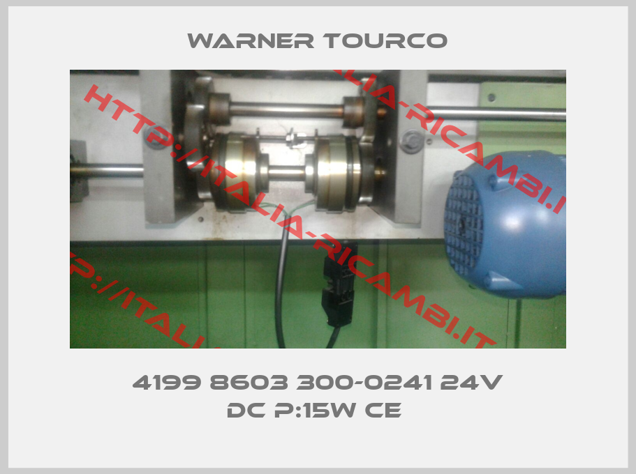 Warner Tourco-4199 8603 300-0241 24V DC P:15W CE 
