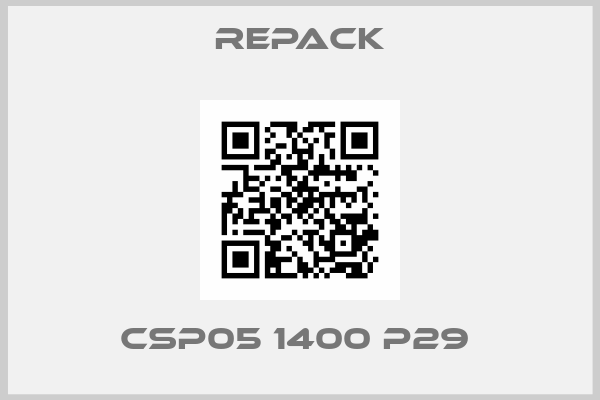 Repack-CSP05 1400 P29 