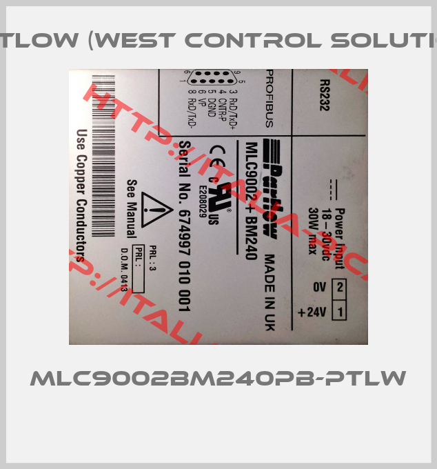 Partlow (West Control Solutions)-MLC9002BM240PB-PTLW 